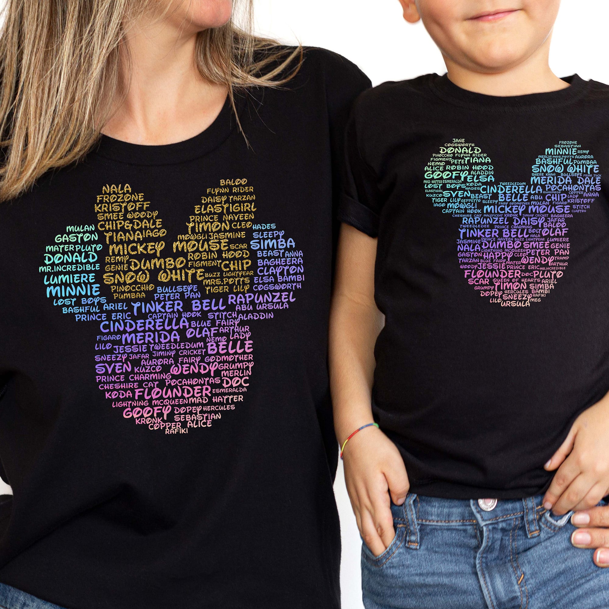 Boys /Girls Mickey Mouse Tee Personalized Family Outfit,Custom